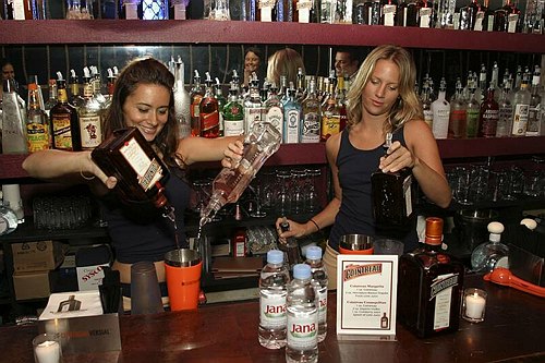 Erika Lancellotti and Amy Michelle -Booze